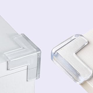 Lonimia 20Pcs Corner protector baby Proofing Corner Guards baby safety products and Sharp Edges table Furniture corner protectors（L-Shaped&T-Shaped）