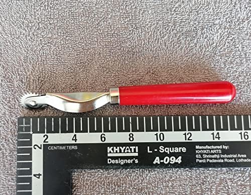 Tracing Wheel Sewing Tool, Plastic Handle, Needle Point, Professional Stitch Marking Spacer for Arts and Leather