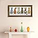 I am the one glance back, DMC thread Counted Cross Stitch Kits,14ct,253*96stitch, 56*28cm Cross Stitch Kit