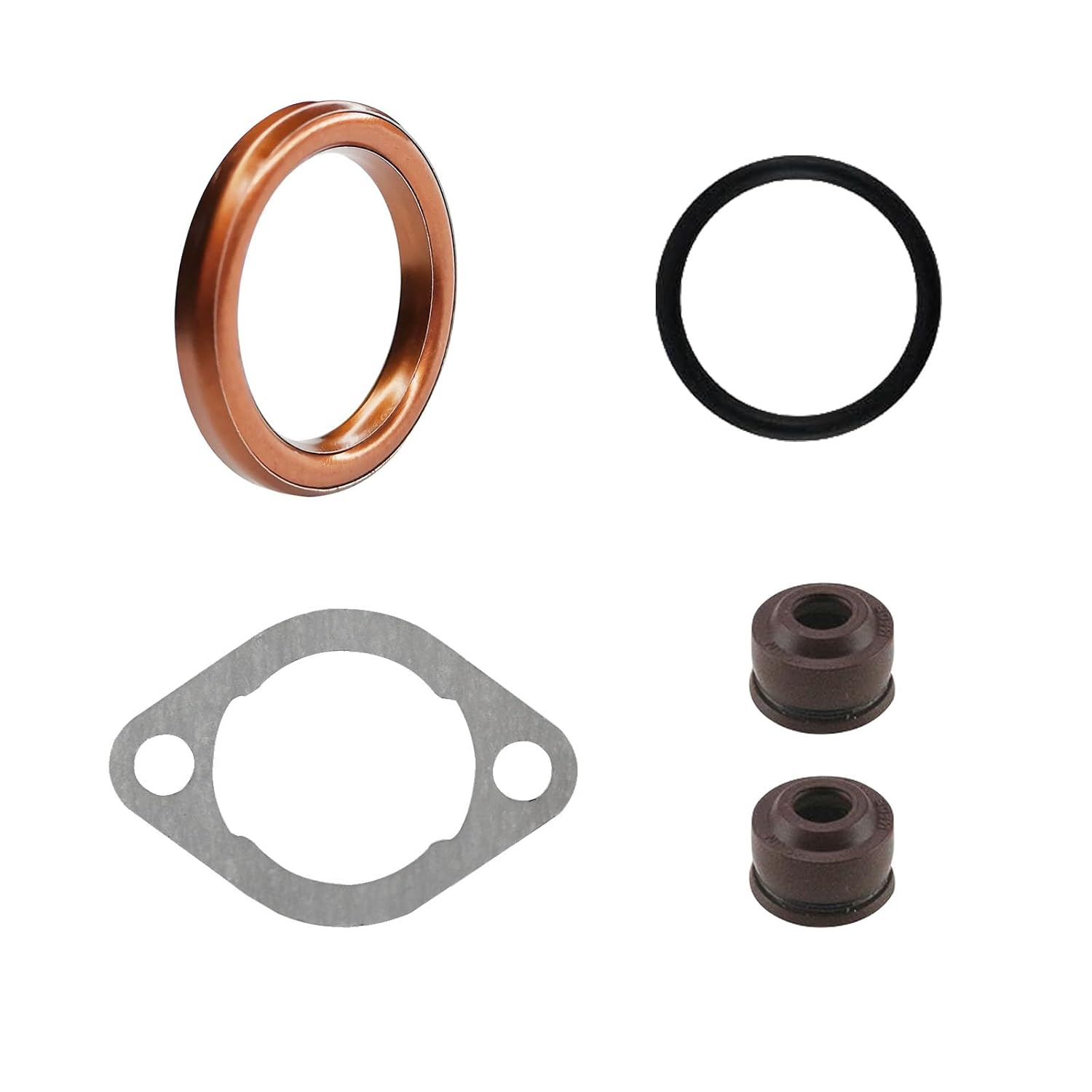 GY6 155cc Complete Long Case Engine Gasket Kit Fit for Chinese GY6 4-Stroke 152QMI 157QMJ Engine Scooter Moped ATV Go Kart
