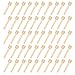 150 Pack 3 Inch Mini Wood Honey Dipper Sticks, Individually Wrapped, Server for Honey Jar Dispense Drizzle Honey