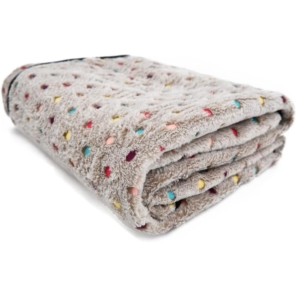 Manta para mascotas, edredón de franela coral para perros y gatos, tapete de cama para perro, manta para perro pequeño, manta lavable para mascotas, manta suave y esponjosa para cachorros con forro