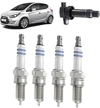 Kit bobina IGN1018 + 4 candele KR6 compatibile con Hyundai ix20 1.4 LPG Benzina/gasauto (gpl) 2010-2019