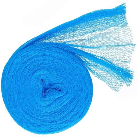 Pigeon net for Balcony 6 Months Guarantee Nylon ISI Mark 5 feet/10 feet with 1 Cutter,25 Clamps for Installation(Blue Color)-image-31