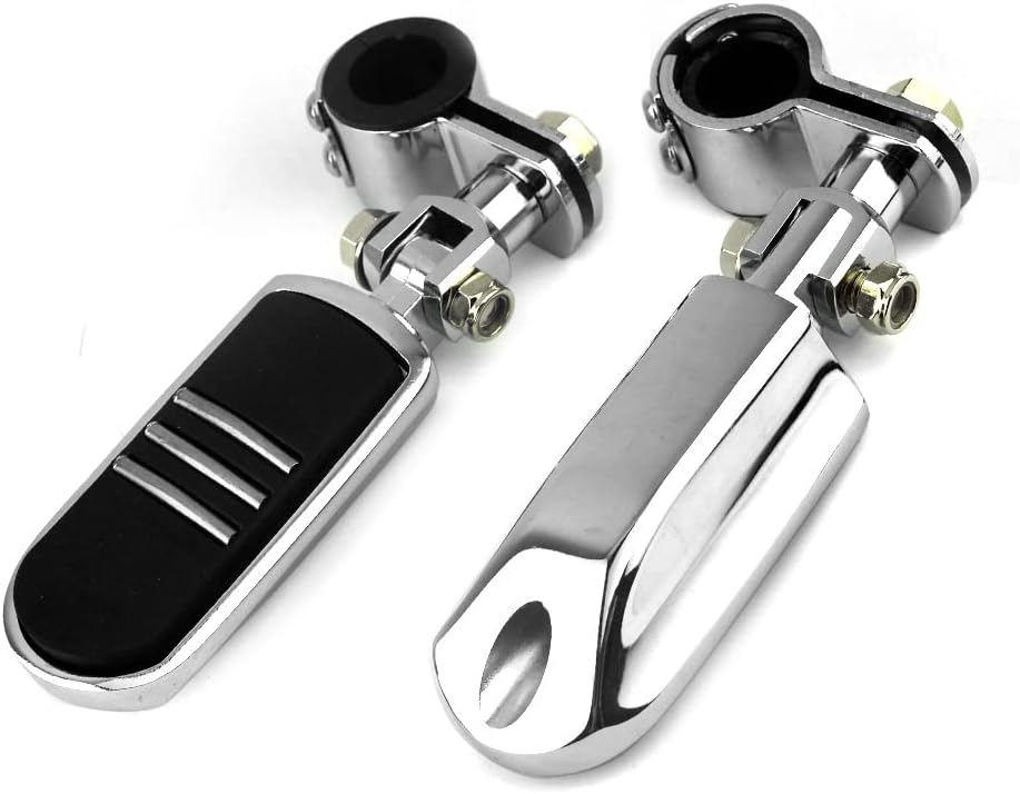 Motorcycle Highway Foot Pegs 1"(25mm), 1 1/4" (32mm) Engine Guard Motorcycle Highway Pegs Foot Rest For Harley Road King Street Glide Honda Suzuki Yamaha