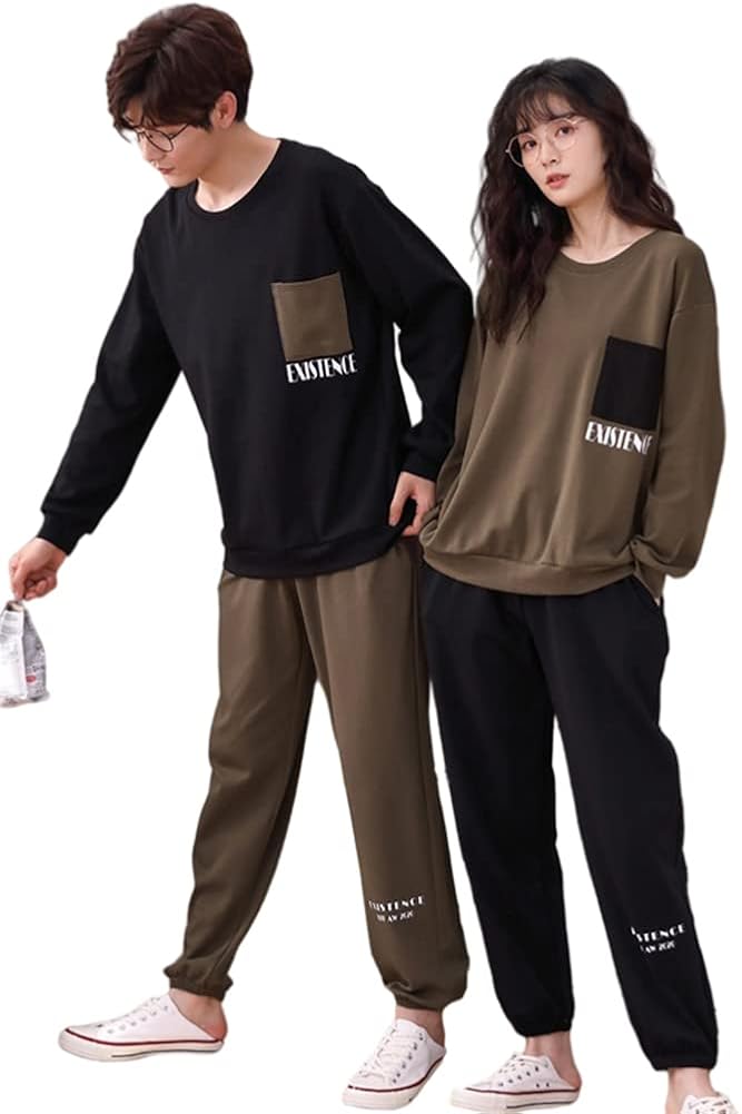 ジュタオピン ペアパジャマ 春 秋 パジャマ カップル 2着セット メンズ おしゃれ ペア ペアルック 長袖 レディース ルームウェア おそろいパジャマ シンプル 軍緑 ジュタオピン ペアパジャマ 春 秋 パジャマ カップル 2着セット メンズ おしゃれ ペア ペアルック 長袖 レディース ルームウェア おそろいパジャマ シンプル 軍緑