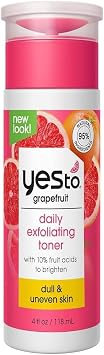 YES TO Grapefruit Glow-Boosting Exfoliating Tonic 118ml, 8033270