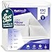 King Pillow Protector Covers - Waterproof, Allergy, Dust, Bed Bug, and Mite Proof Zippered Protectors - Pillowcase Zipper Cover Allergen Case Pack For Sleep Pillows - Soft Cotton Terry - 2