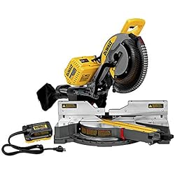 DEWALT FLEXVOLT 120V MAX* Miter Saw, 12-Inch, Double Bevel, Compound, Sliding, Tool/Adapter Only (DHS790AB)