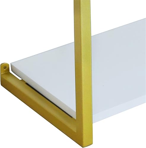 Miniatura 8 de Eapmic Estantes flotantes de pared de 3 niveles de 24 pulgadas, almacenamiento de pared, libro de decoración abierto para sala de estar, comedor