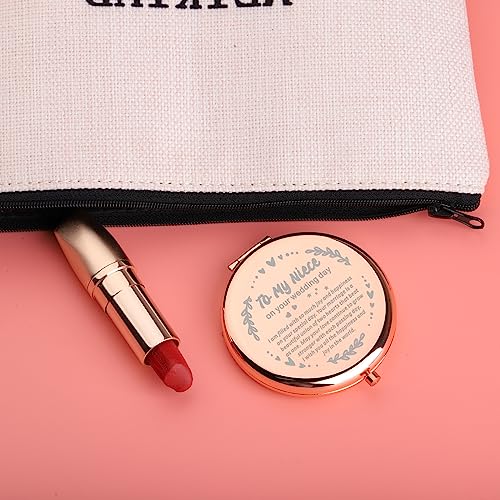 Espejo compacto para maquillaje redondo UJIMS miniatura 5