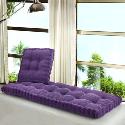 Almohadilla columpio exterior morada premium Bench Cush Hollywood impermeable 55x65 3