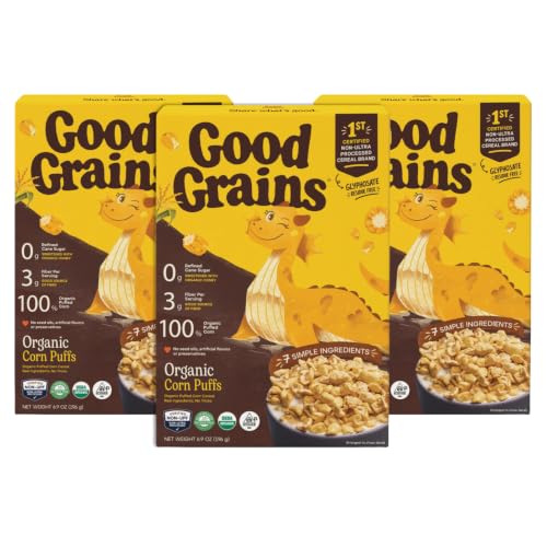 Good Grains Organic Corn Puffs Cereal 3 Pack