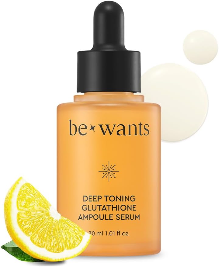 Bewants Deep Toning Glutathione Ampoule Serum Serum High Concentration Formulated Skin Tone Pigmentation Dull Spot Care Clarity Pores Moisturizing