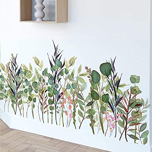 Vinilos Decorativos de Plantas Verdes Frescas 3D Reutilizables miniatura 2