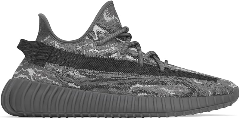 adidas Mens Yeezy Boost 350 V2 Sneakers, Mx Dark Salt, 8 M US