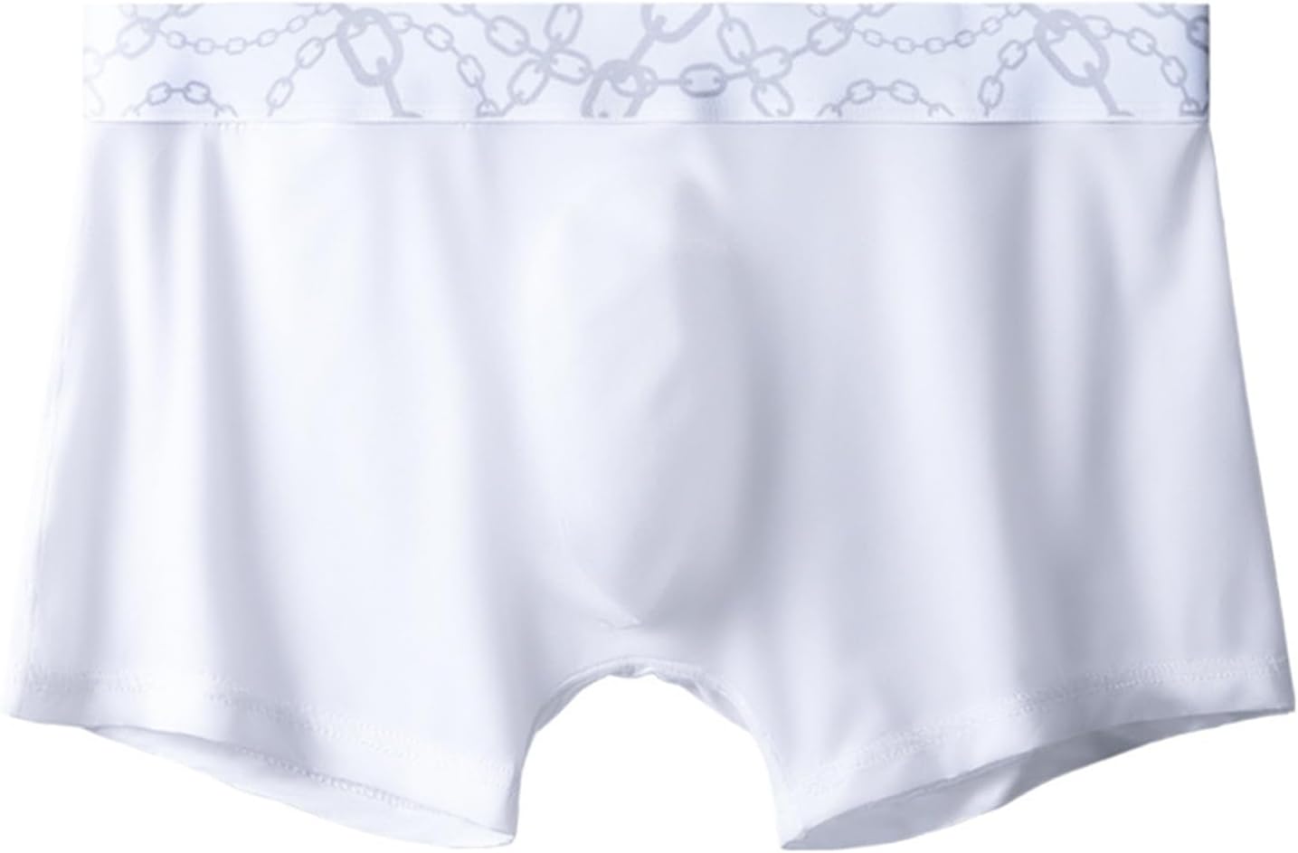 Mens Boxers Stretch Trendy Quick Dry White