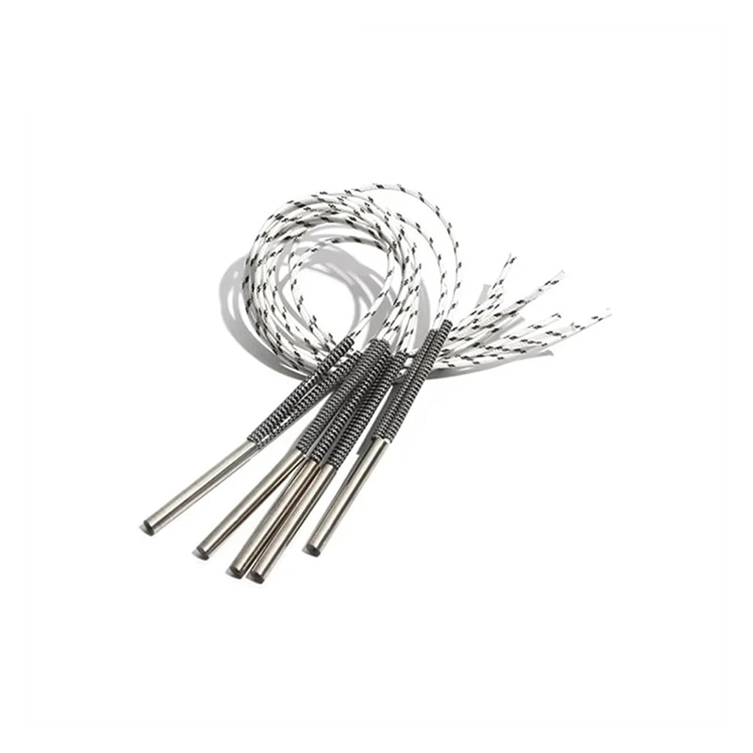 8mm 98~115mm 316 Stainless Steel Cartridge Heater 300W/300W/340W/350W/370W Electric Heating Tube Element 5Pcs
