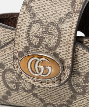 Gucci Airpods Case 631683 K9GSS Ophidia Double G BEIGE/EBONY  