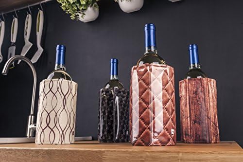 Vacu Vin Rapid Ice Wine Cooler - Black