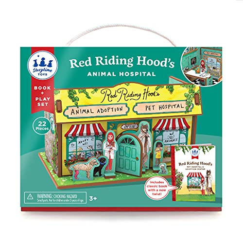Red Ridinghood's Animal Hospital 3D Puzzle - Book And Toy Set - 3 In 1 - Book, Build, And Play #TOP7