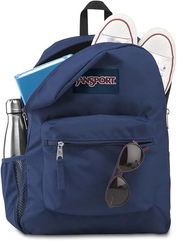 Jansport Cross Town Unisex Yetişkin Sırt Çantası Navy Standart