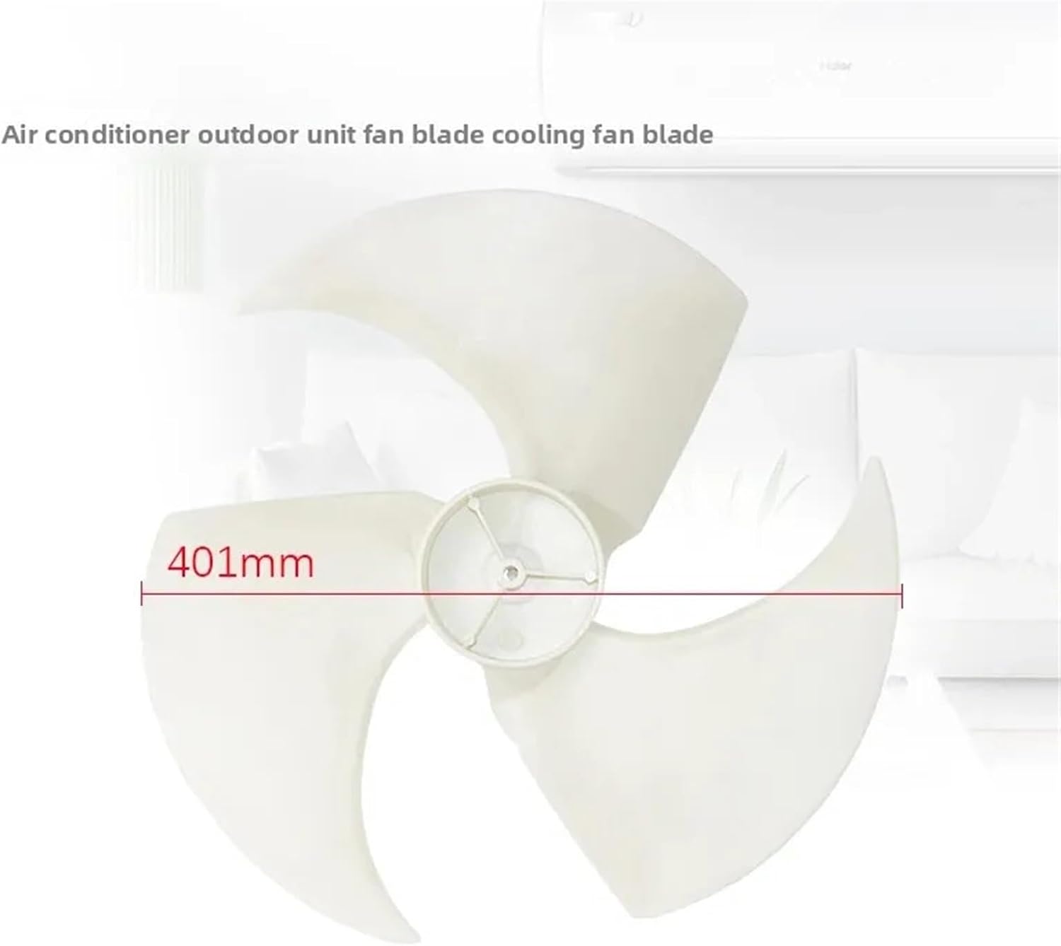 For air conditioner outdoor unit cooling fan blades 401 * 115 * 8