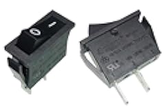2Pcs RK1-11 Rocker Switch 2 Pin 2 Position Compatibe with So-Ken 16(6) A 125VAC/250VAC T100/55