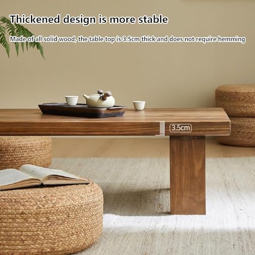 Table basse en bois massif gain de place pour petits salons - 5