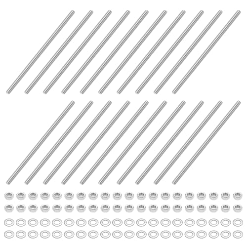 uxcell 25 S˂bh M3 x 70mm XeXX`[ Ep˂bh ibgƃtbgbV[t NvAnK[AU{gp̊SX^bhbho[