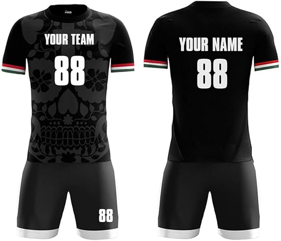 Amazon.com: Equipo personalizado ropa deportiva México lejos concepto  fútbol equipo camisetas : Ropa, Zapatos y Joyería