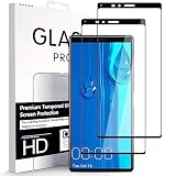 sony xperia z5 compact prix LZS Protector de Pantalla Completa para Sony Xperia 1 [Paquete de 2] Cobertura Total Dureza 9H Película Protectora de Pantalla de Vidrio Templado Alta definición, Protector de Pantalla Ultra Claro 2.5D para Sony Xperia 1