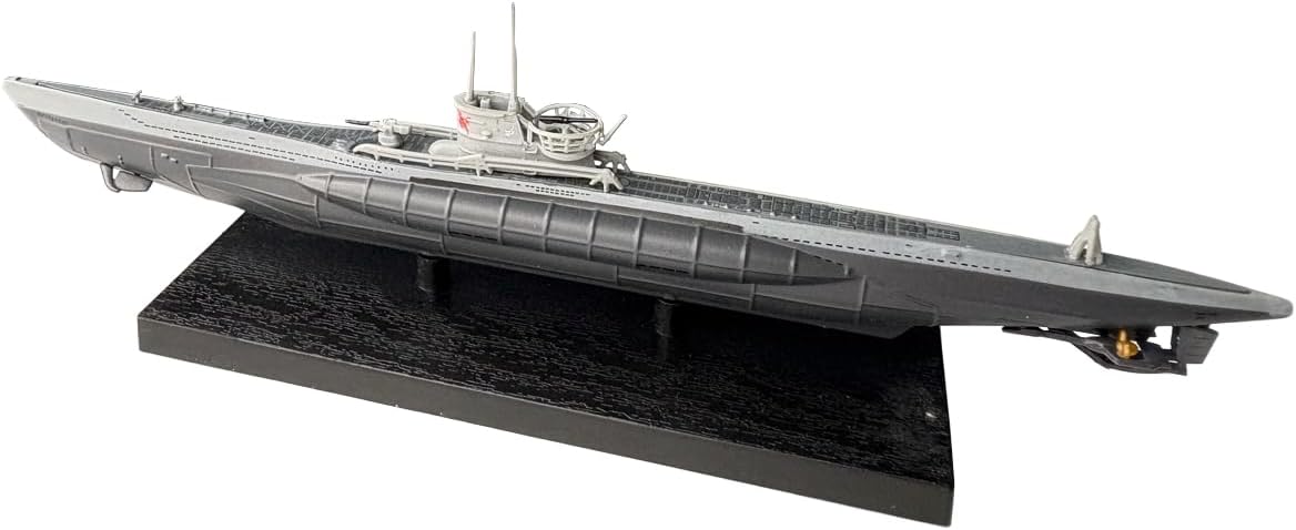 1/350 Scale World War II WWII German U-Boat Type VII-C U552 Submarine Ship Model Gift Ornament Collection (U552)