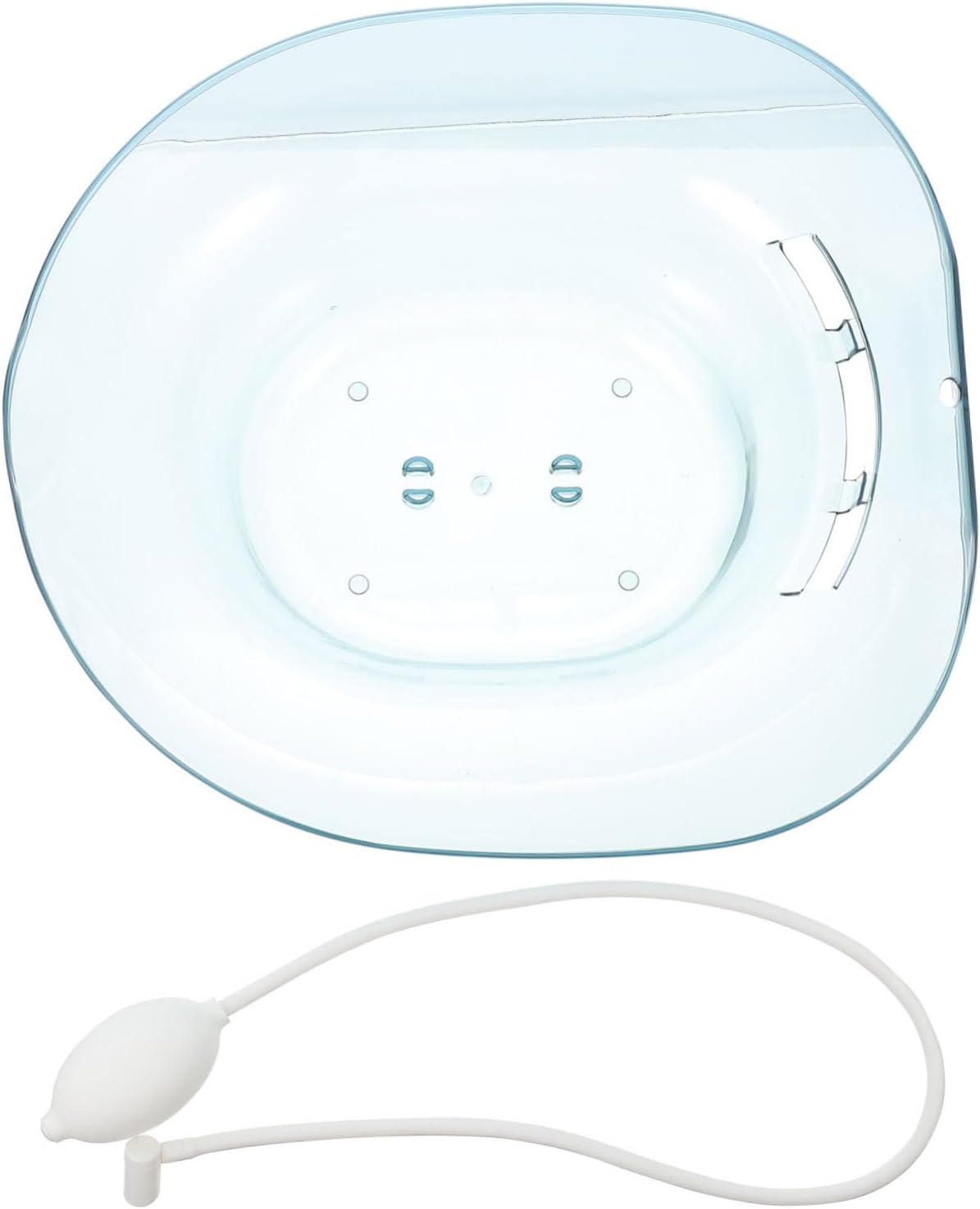 FOMIYES Women Sitz Bath Basin for Postpartum Care Ergonomic Design Easy to Use for Elderly and Relief Portable and Compact Wash Basin Blue Color