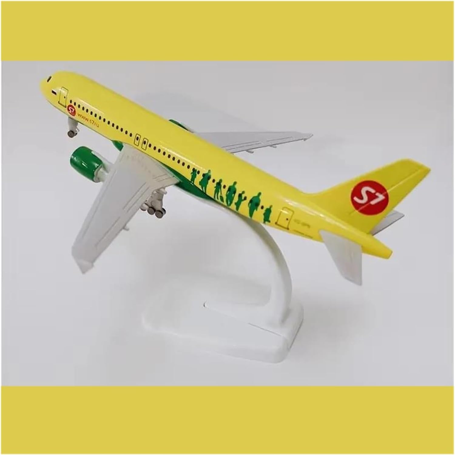 1 400 for Siberian Airbus A320 Alloy Metal Aircraft with Landing GearHome Decor Collected Hobby Toys Hobby Playgame Kit