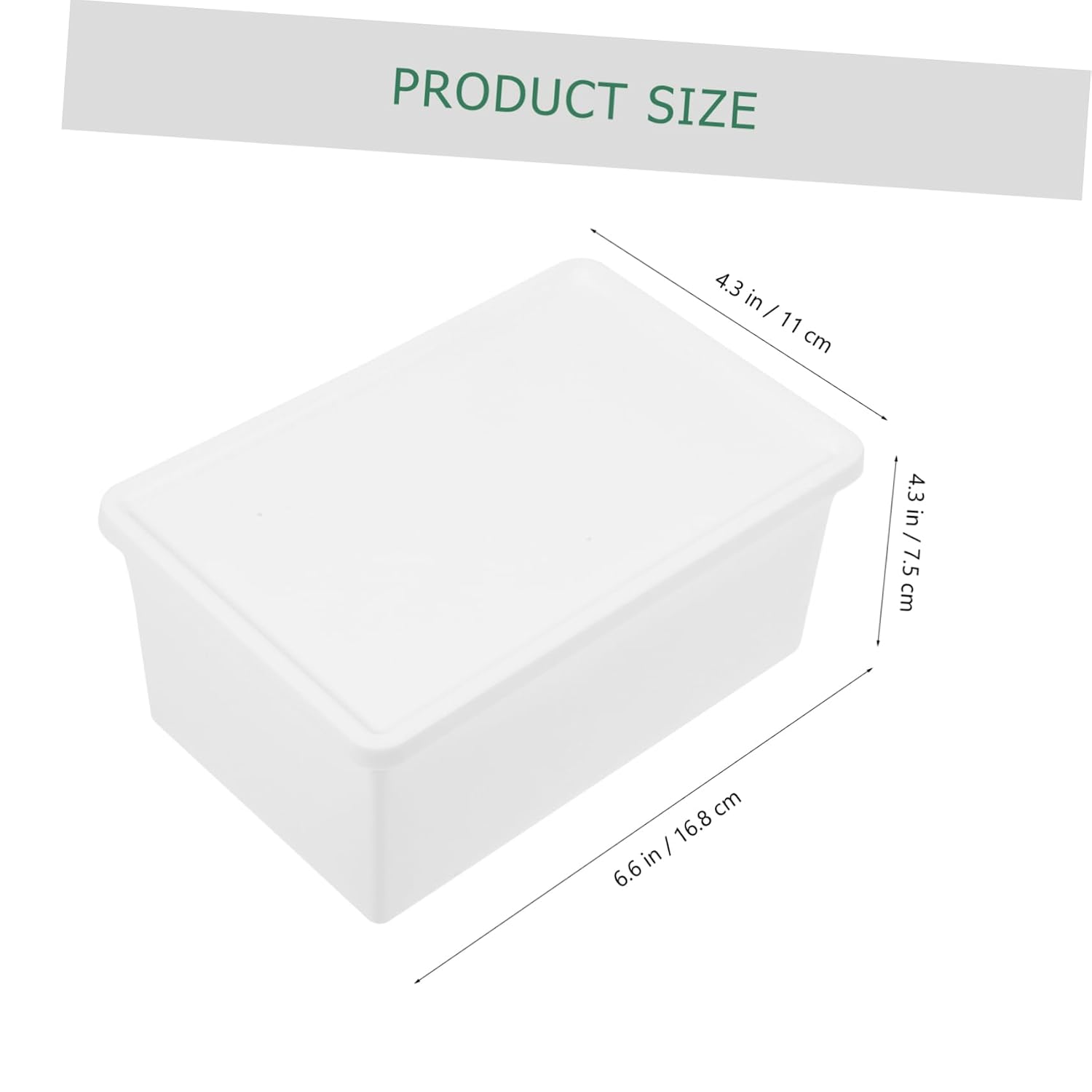 1pcs Laundry Powder Storage Container for Laundry Beads Multifunctional Organizer Box Lid Space-saving Design Lightweight and Easy to Clean image 5