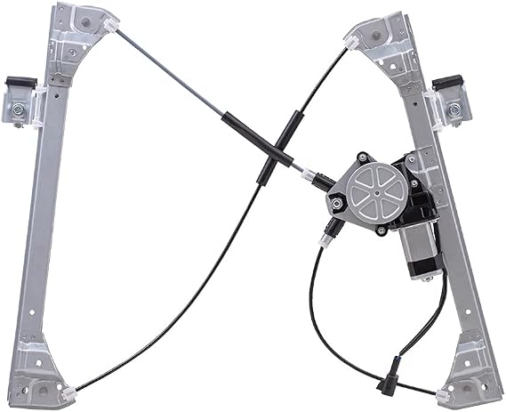 Window Regulator w/ Motor for 2003-2009 H2 Front 10390764 Left HU1350102