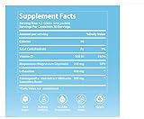 Calm Cortisol Super Drink Packets, Magnesium Glycinate Powder, Sugar-Free, with Ashwagandha, L theanine, Vitamin D, Raspberry Lemonade Electrolytes Packets, 20 Sticks - Image 6