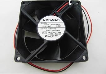 3110KL-05W-B60 NMB 808025MM 24V 0.18A 3400RPM 40.2CFM 8cm 2 - مروحة تبريد الأسلاك