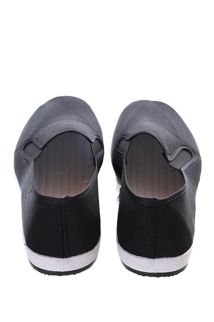 Kungfu artes marciales chinas Taichi Wushu ocio tela zapatos mocasines negro antideslizante