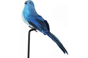 LWINGFLYER Blue Bird Wings Christmas Tree Decorations