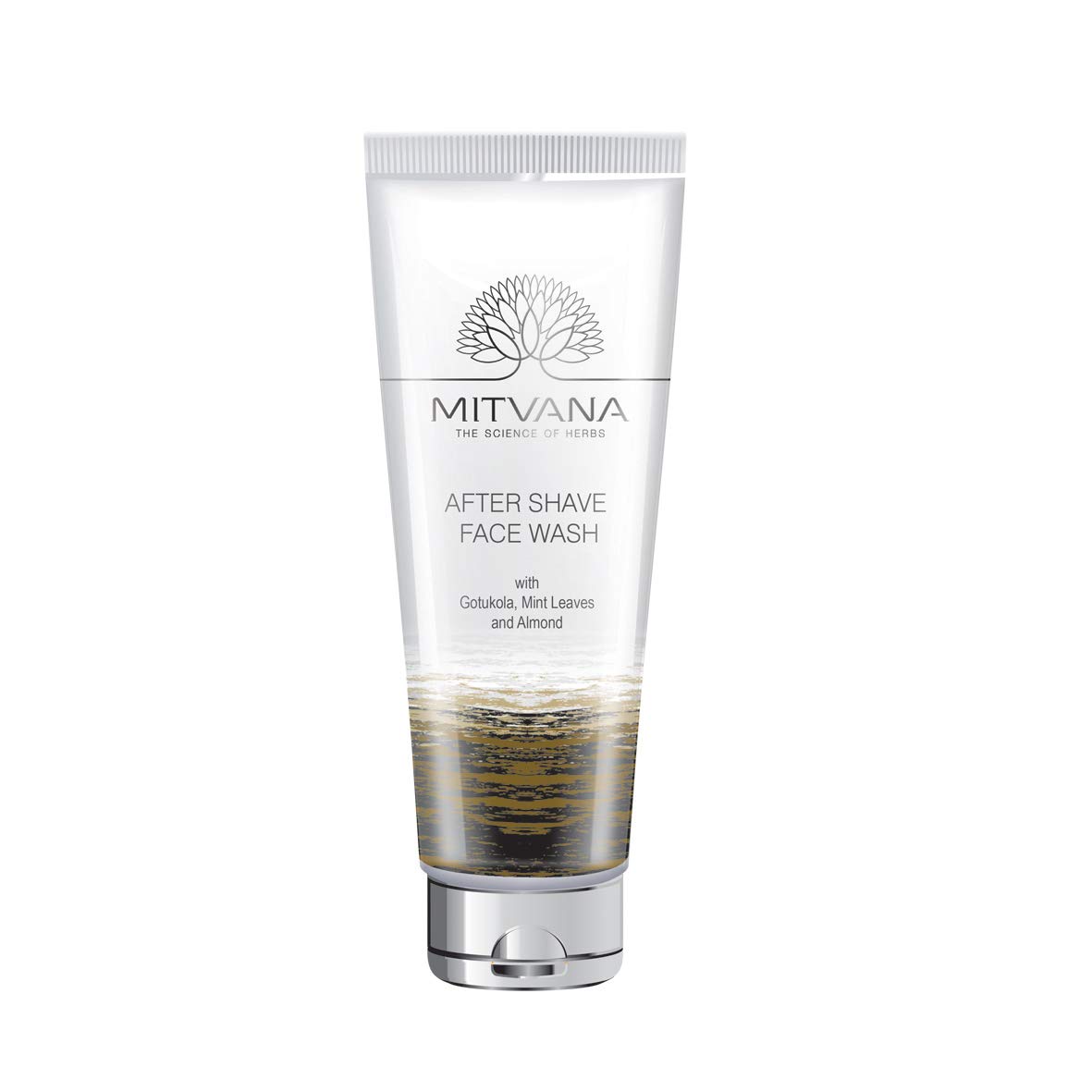 MITVANA After Shave Face Wash 100ml with Gotukola,Mint & Almond