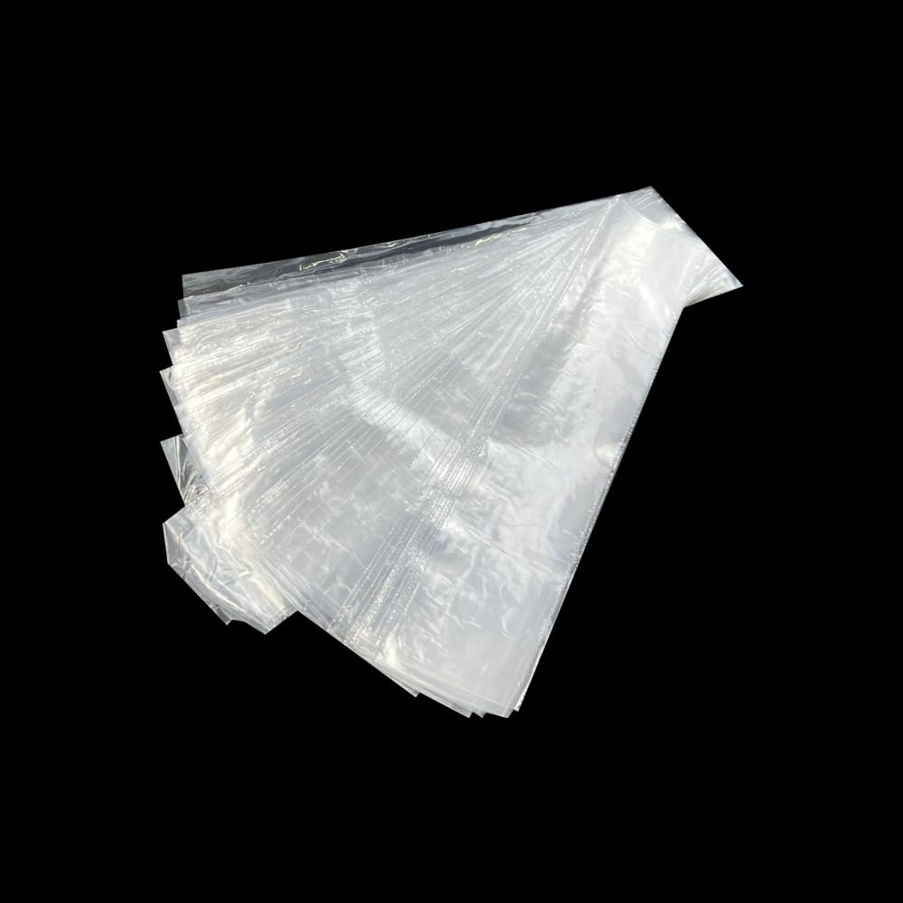 500pcs Dental Digital X-Ray Sensor Protective Covers, Disposable Plastic Transparent Dental Imaging Films Sleeve for Dental Clinic (Transparent-500pcs)