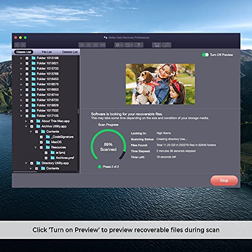Stellar Data Recovery Software | For Mac | Professional | Recover Deleted Data, Photos, Videos |1 Pc 1 Yr | Activation Key Card #TOP4