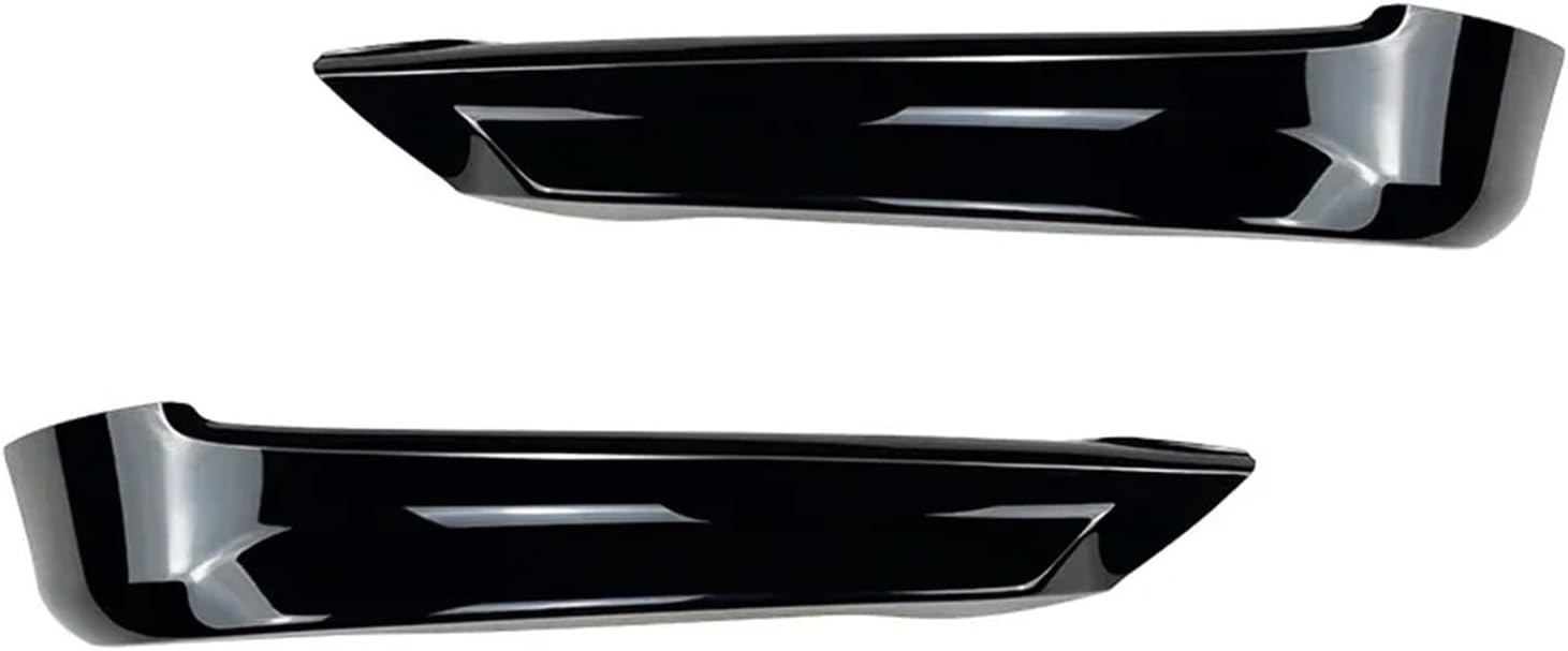 E90 E91 Car Bumper Front Lip Splitter Compatible for 3 Series E90 E91 Early 320i 325i 2005-2008 Car Air Dam Wide Body Kit Chin Spoiler(Gloss Black Splitter)