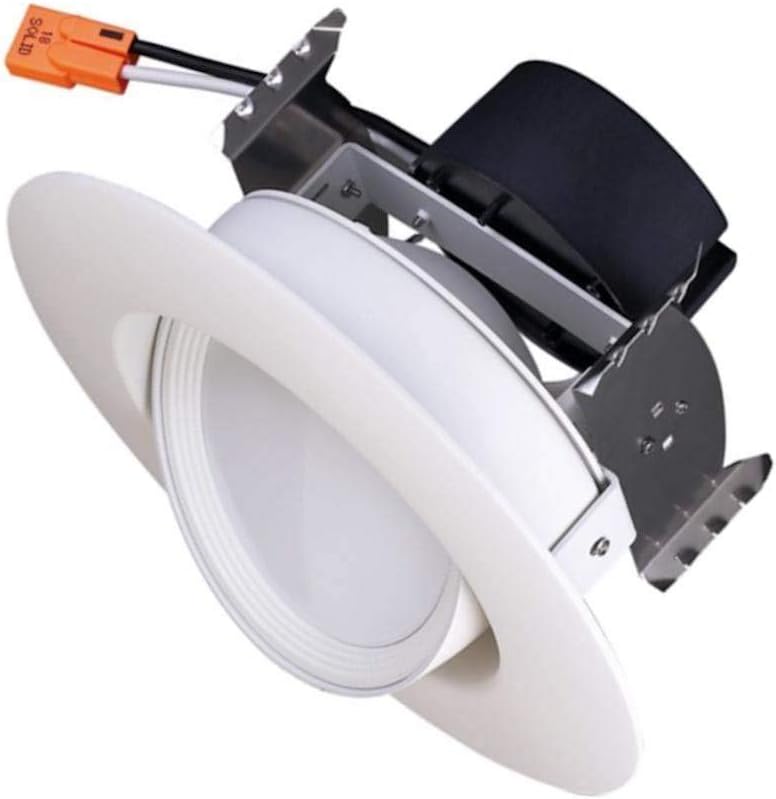 Satco S29465 Transitional LED Downlight in White Finish, 3.47 inches