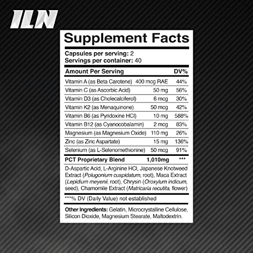 Pct Xtreme - Pct Supplement For Men - 4 Week Course - Post Cycle Support Booster (80 Capsules) #TOP6