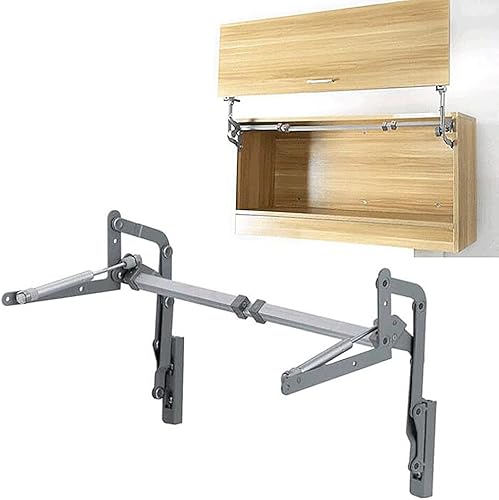 GYKLE Bisagras de puerta de gabinete, plegable elevar la mesa superior vertical oscilación de elevación para mantenerse neumático brazo cocina