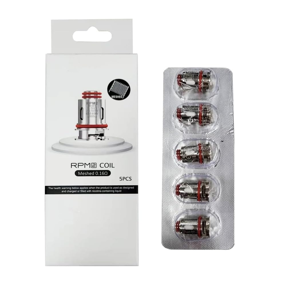 Rsistances RPM2 Coil Mesh S-MOK (0,16  5 pices/paquet) DTL Vape [25-50