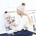 ROSEBEAR Conjunto de gorro de invierno para padres e hijos, gorro de...
